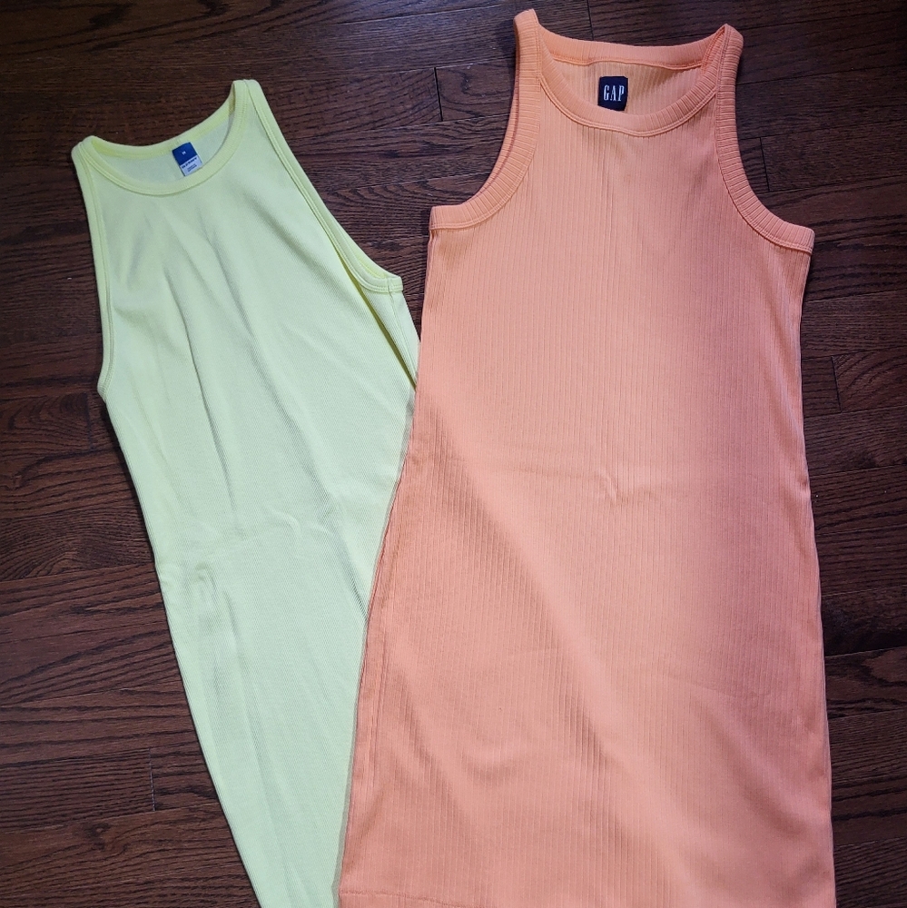 GAP  And OLD NAVY Ribbed Knit dresses